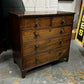 Georgian Mahogany Chest Of Drawers. Nice Small Proportions.