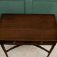 Mahogany Console Table Writing Desk with Pull out Tray