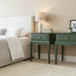 Stag Minstrel Bedsides, Leggy, One drawer pair, custom order