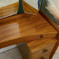 Mid Century Teak Dressing Table with Mirrors - Lebus Link - 1960s