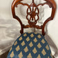 Set of Six Reproduction French Style Mahogany Dining Chairs