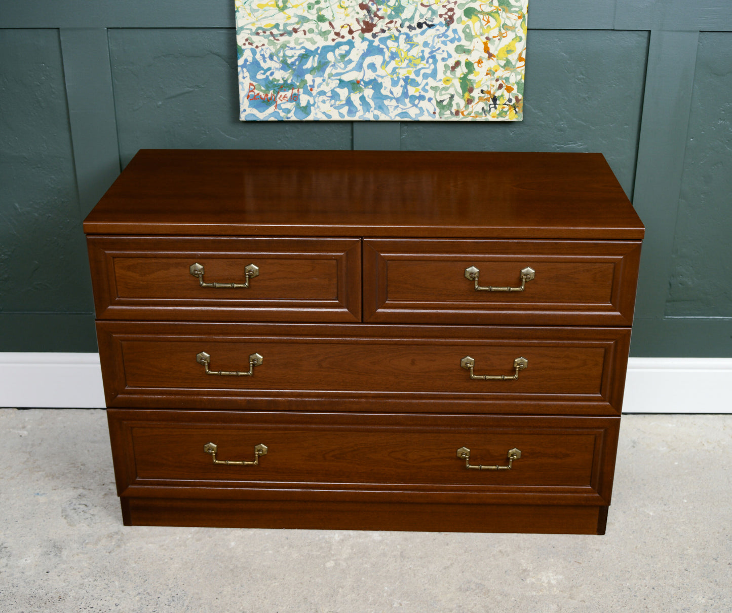 G Plan Garrick Chest of Drawers - Mahogany 1980s