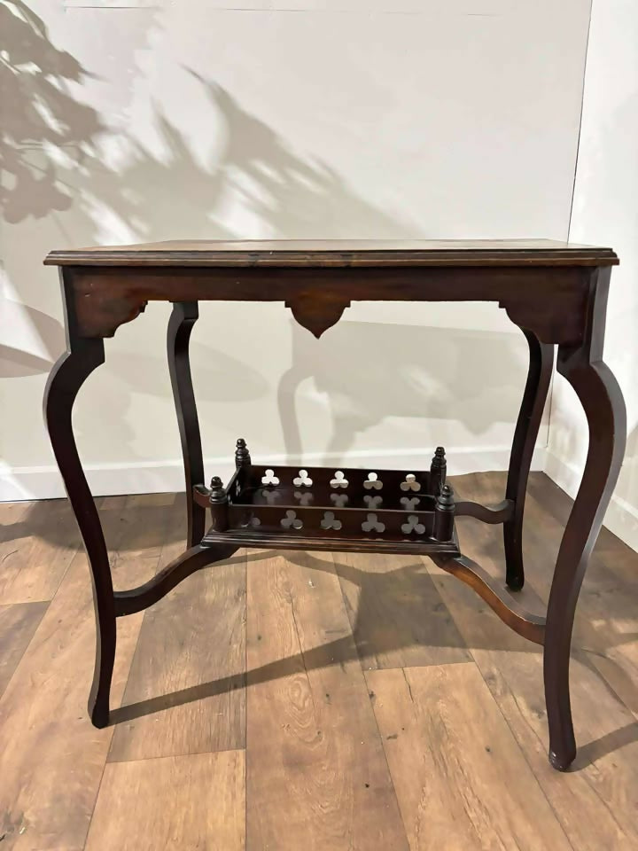 Edwardian Mahogany Window Table