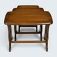 Ercol Nest Of Tables In Golden Dawn Finish Vintage Ercol's Badge FREE Delivery*