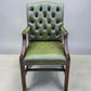 Vintage leather Gainsborough Georgian style desk chair