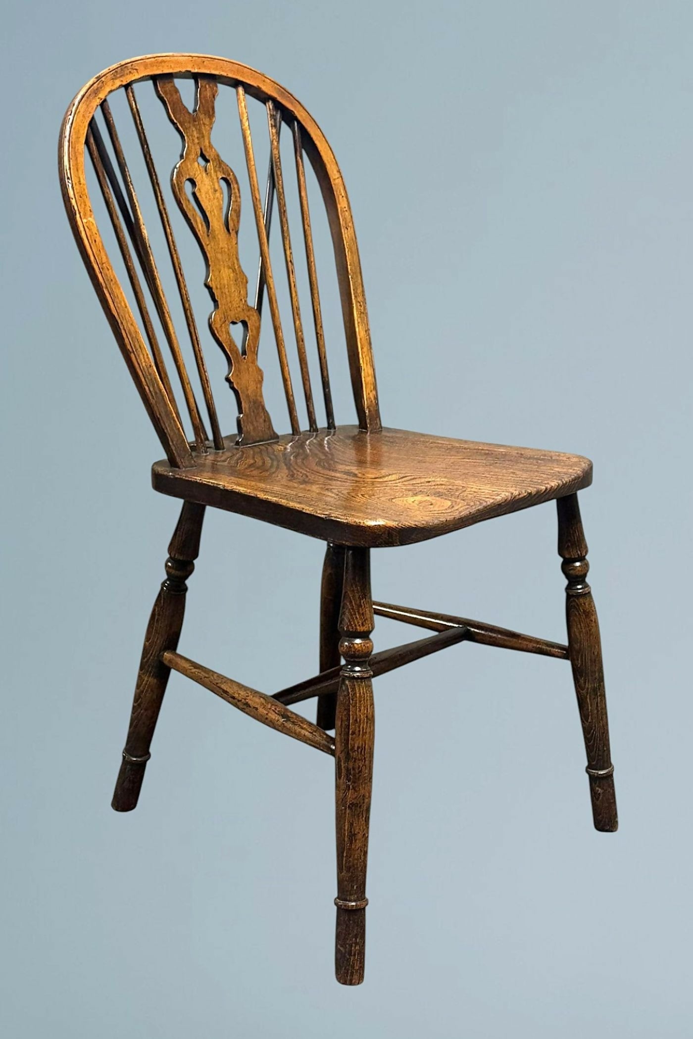 Set of Four Stick Back Windsor Chairs