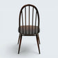 4 Ercol Dining Chairs Quaker Bow Back Retro Traditional Finish FREE UK Delivery*