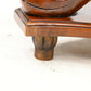 Chinese Dressing Stool Fish Carvings Studded Upholstered Seat FREE UK Delivery. SBR10753/2307E