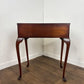 Reproduction Mahogany Side Table With Drawer