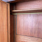 Wardrobe Antique French Burr Walnut Two Door Mirrored Armoire Cabinet LOT 6374