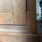 Large Antique Stripped Mahogany School Hall Larder Cupboard Cabinet Sideboard