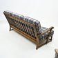 Ercol Furniture 3str Sofa Golden Dawn Tartan Upholstery VG Web FREE UK Delivery. SBR10229/2003E