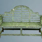 Hardwood Weathered Lutyens Style Garden Bench