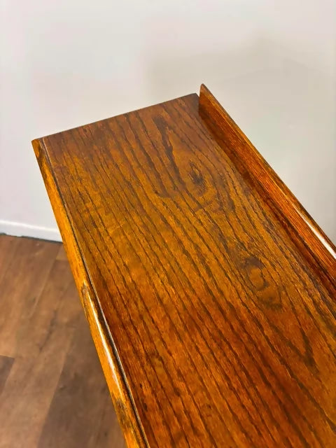 Arts & Crafts / Liberty & Co. Influenced Oak Glazed Bookcase