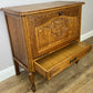Cabinet Vintage French Louis XIV Oak Sideboard with Carved Cupboard LOT 6247