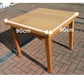 Solid Oak Extendable Dining Table Vintage