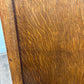 Vintage Oak Dressing Table with Mirror – 3 Drawer Vanity on Castors