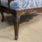 Lovely Walnut 3 Seater Couch