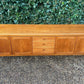 Vintage Mid Century Nathan Squares Teak Sideboard