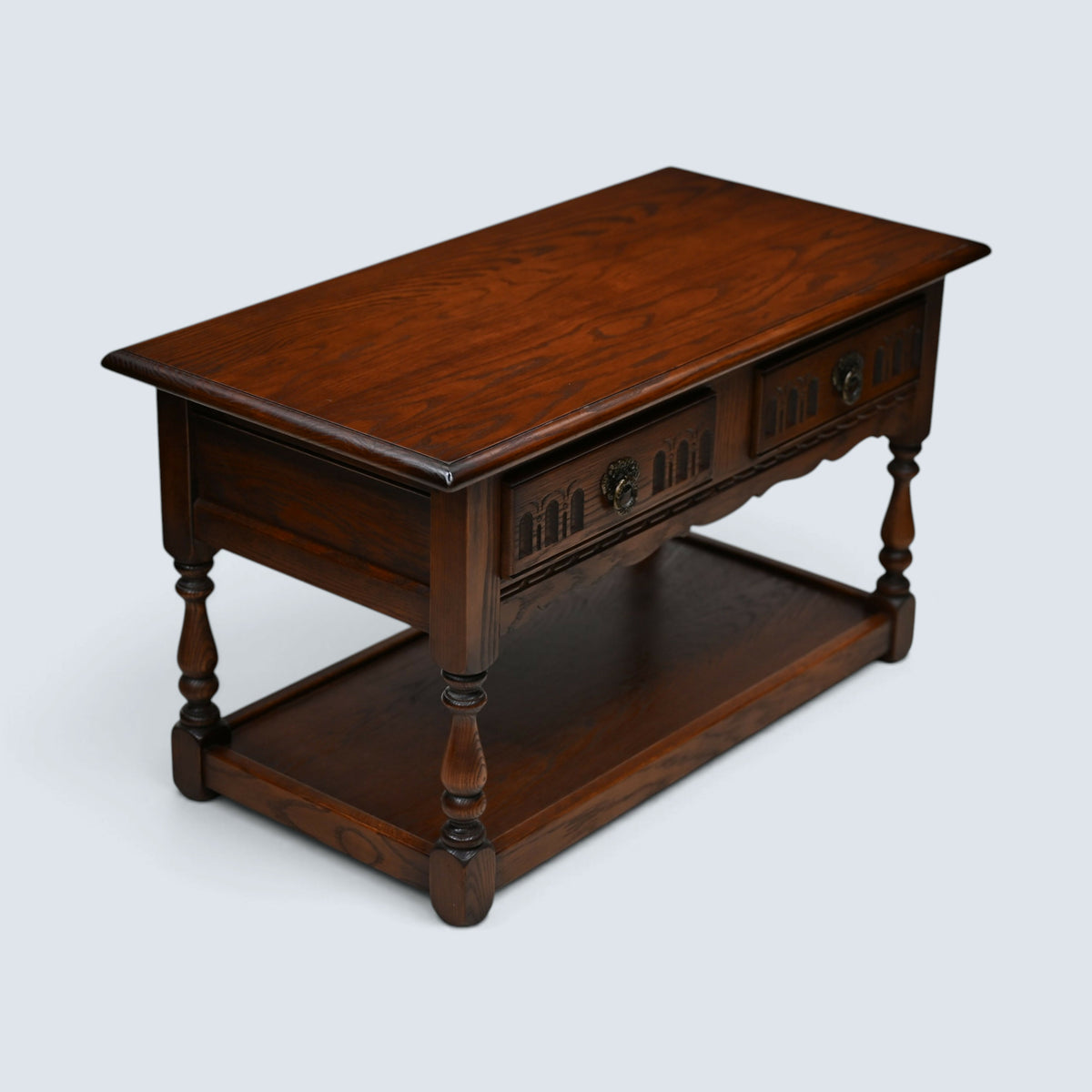 Old Charm Occasional Coffee Table Push Pull Drawers Model 2326 FREE UK Delivery*