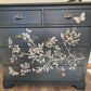 Large mid-century pine chest of drawers