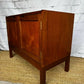 Mid Century Teak Record Cabinet / Small Sideboard / Bedside, Drinks Cabinet, Retro Furniture, Living Room, Hallway Storage, Danish Style