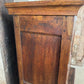 Antique Carved Welsh Oak Hall Livery Cupboard, c 1890