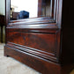 French Louis Philippe Vintage Cabinet In Flame Mahogany – France, C.1840