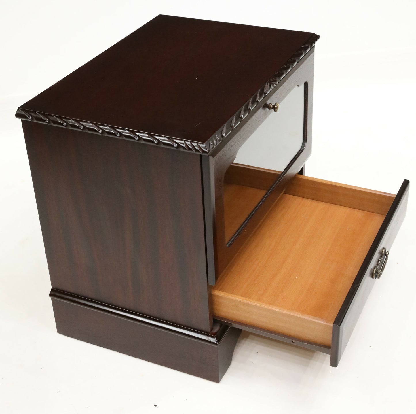 Modern Television Stand With Media Box Area And Drawer FREE UK Delivery. SBR6932/2202B