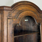 Bookcase Vintage French Style Oak Display Cabinet Carved Sideboard LOT 6262