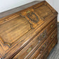 Chest of Drawers Vintage French Oak 3 Drawers Bureau Desk Cabinet LOT 2169