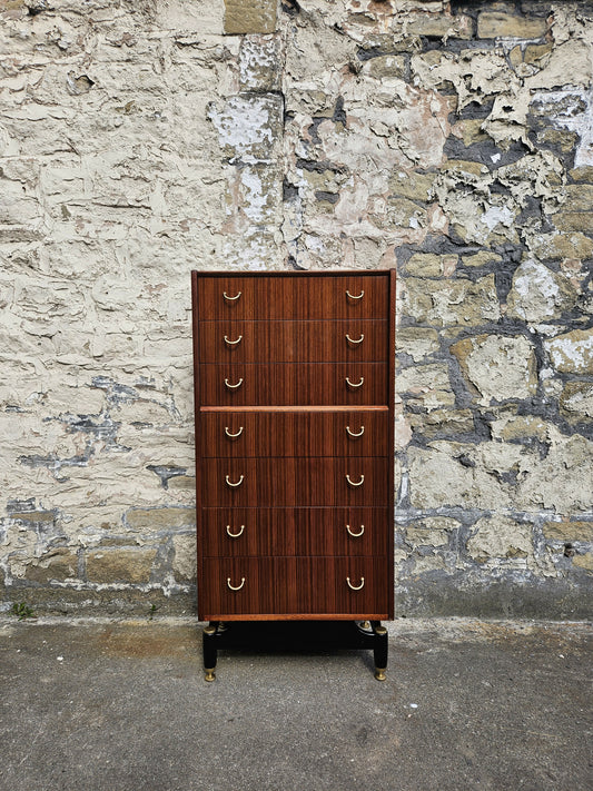G Plan Chest Of Drawers Librenza Range Seven Drawers In Teak And Tola Wood