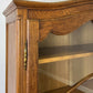 Bookcase Vintage French Louis Oak Glazed Display Cabinet Sideboard LOT 6522