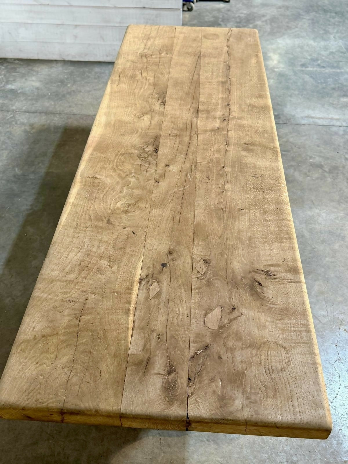 Superior Large French Oak Farmhouse Dining Table