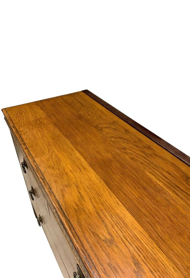 Antique Oak Art Deco period chest drawers