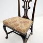 4 Chippendale Style Dining Chairs Cabriole Legs Carved Back FREE UK Delivery. SBR7223/0106B