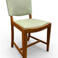Pair of 1960s BIS Dining Chairs – Mid Century British Industrial Seating – Mint