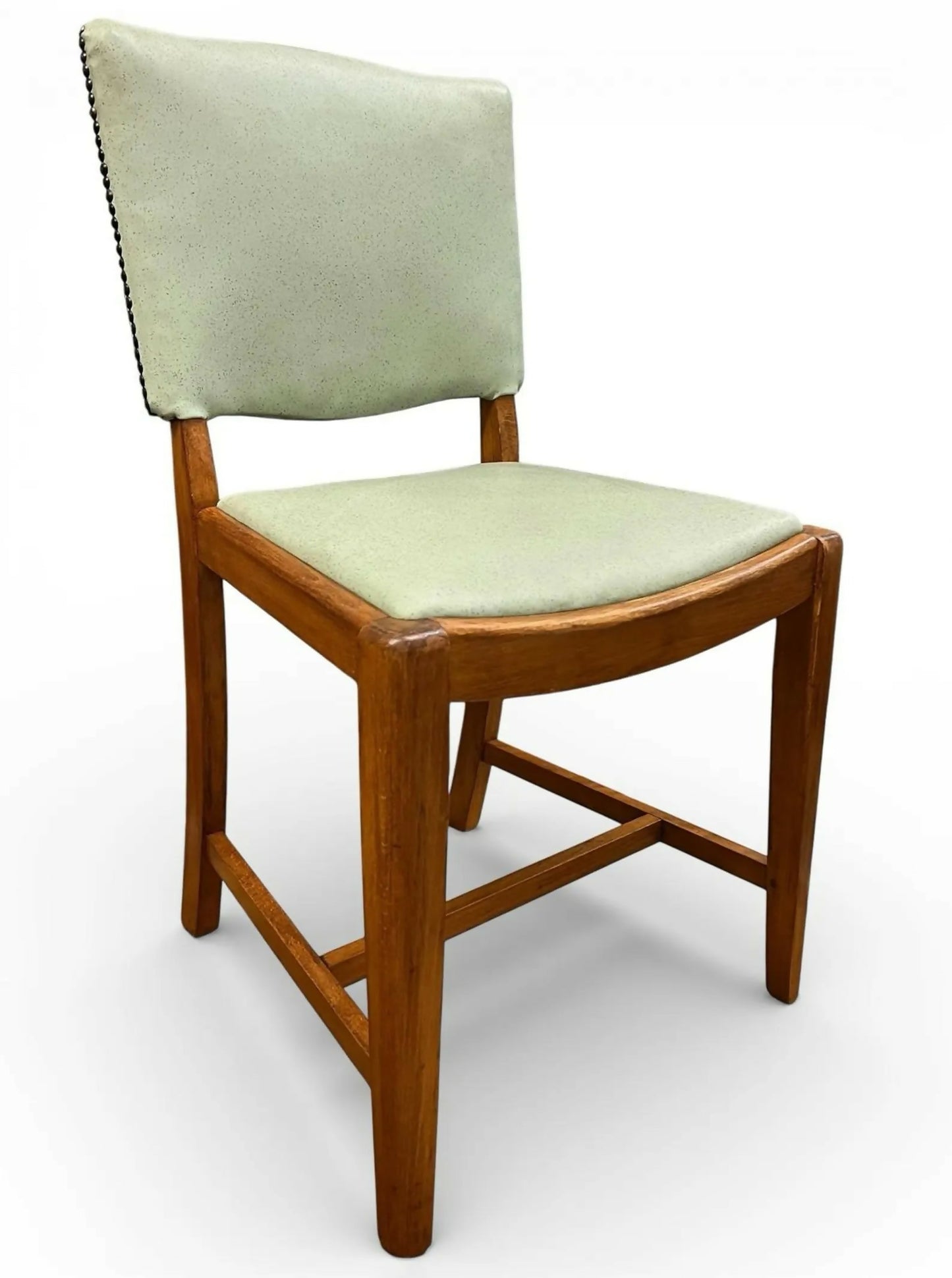 Pair of 1960s BIS Dining Chairs – Mid Century British Industrial Seating – Mint