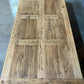 Deep French Oak Farmhouse Dining Table lovely top