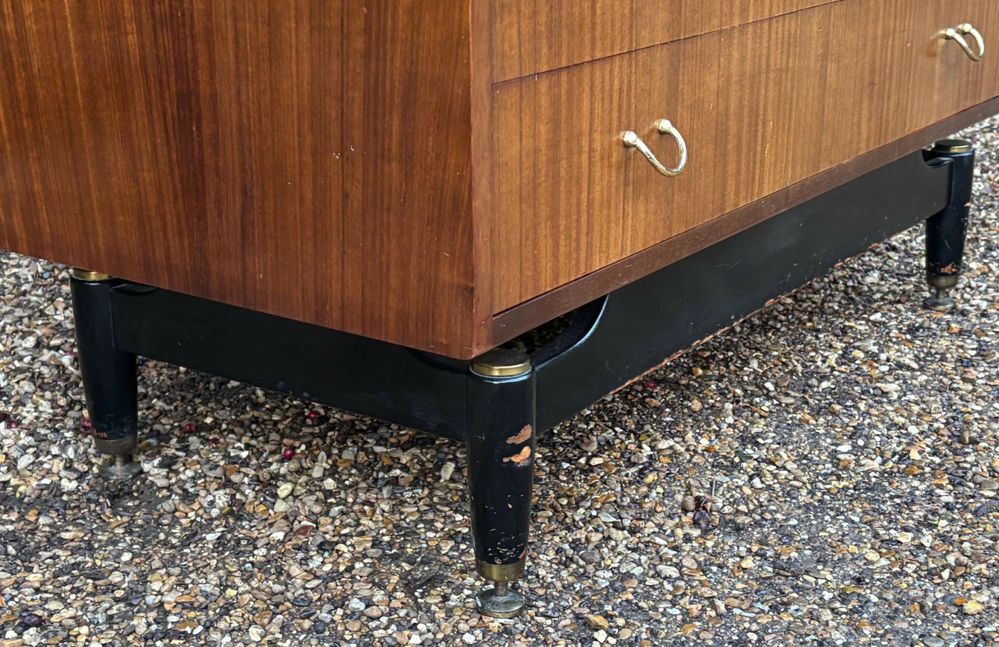 Vintage Tola & Black Drinks Cocktail Cabinet By G Plan
