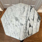 Cast Iron Lions Head Table with Marble Top
