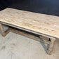 Bleached Oak Farmhouse Dining Table