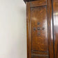 Vintage Oak Single Mirror Door Wardrobe / Hall Robe