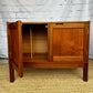 Mid Century Teak Record Cabinet / Small Sideboard / Bedside, Drinks Cabinet, Retro Furniture, Living Room, Hallway Storage, Danish Style