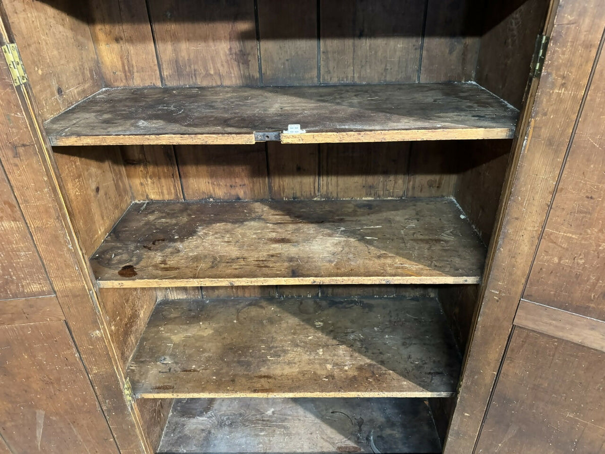 Antique Pine Larder Cupboard