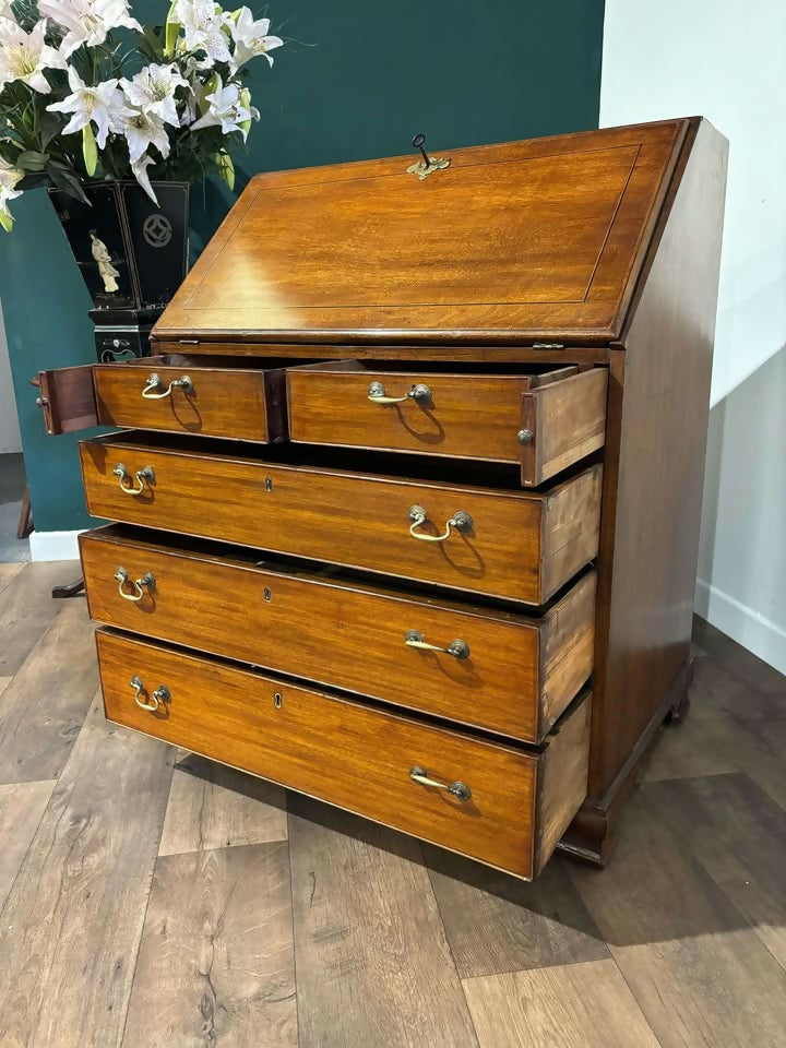 19th Century Mahogany Bureau88