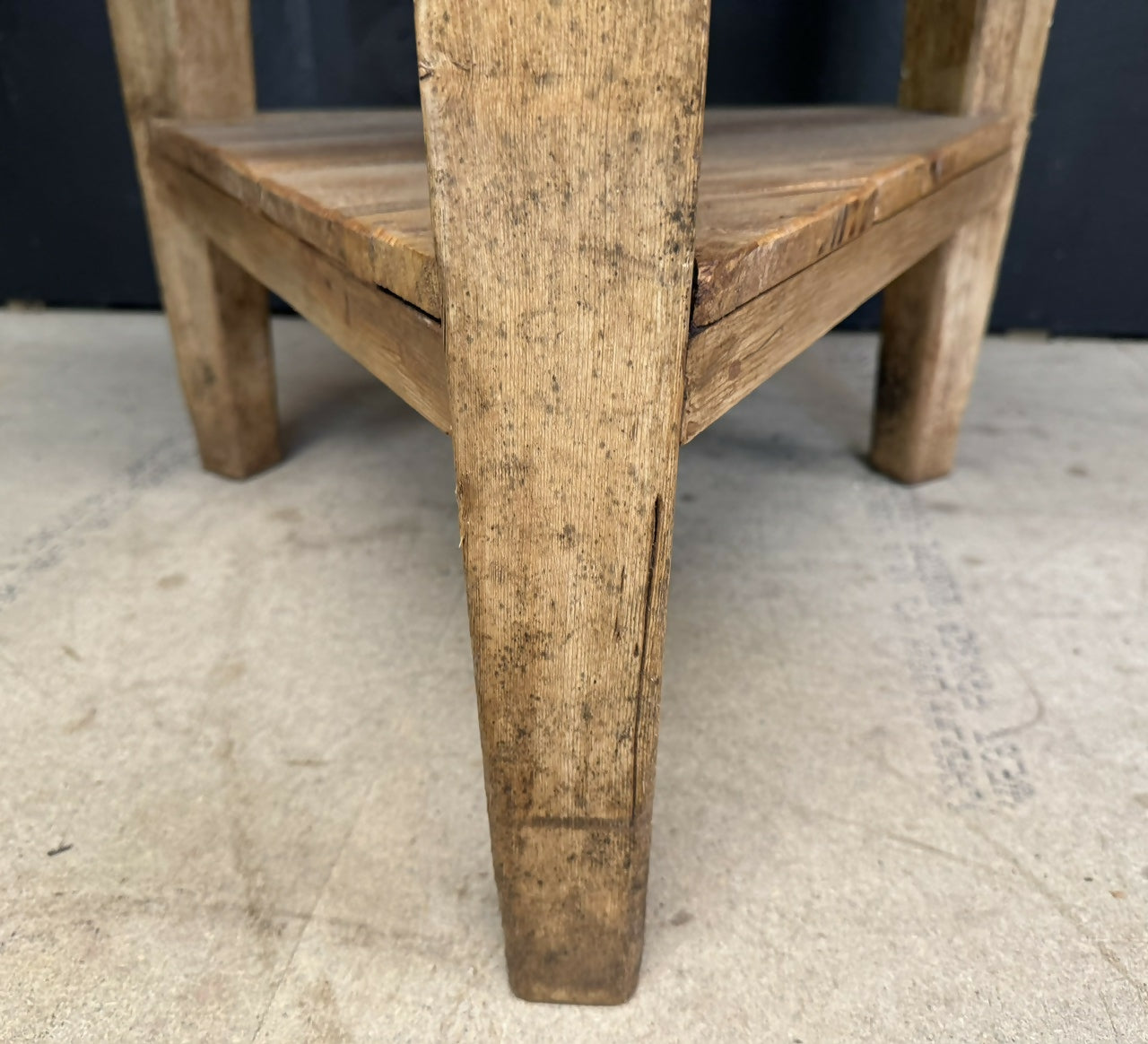 Antique Pine Cricket Table