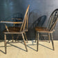 Set 6 Wheel Back Dining Chairs