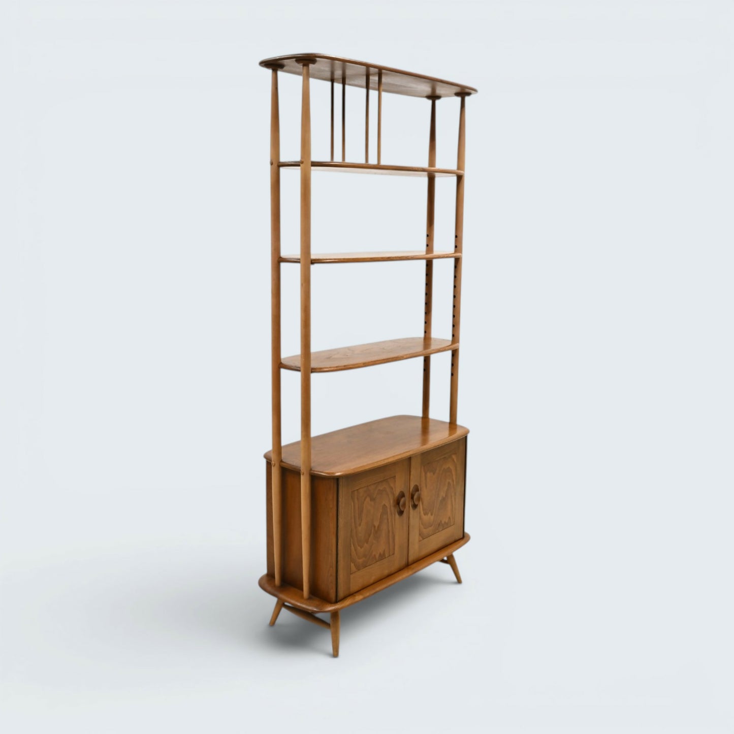 Ercol Giraffe Room Divider Bookcase Model 363 Light/Blonde Finish FREE DELIVERY