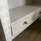 Lowboy Bookcase Console Table With Drawers